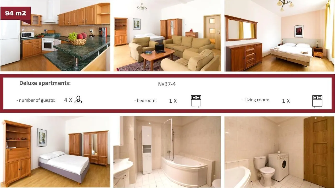 Residence Zahrebska 布拉格 4*,  捷克